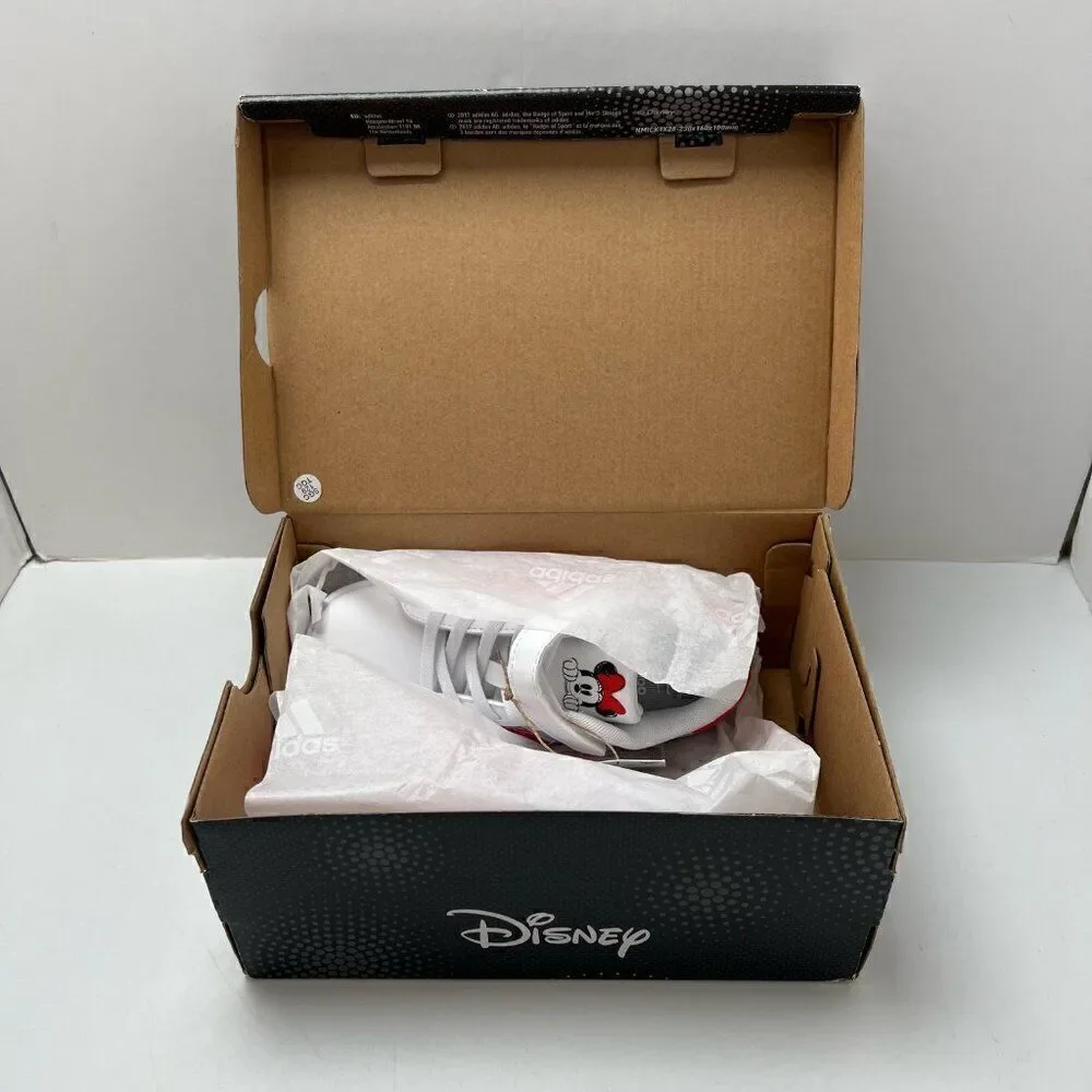 Adidas Disney Shoes Kids Size 10.5K Grand Court MM EL C Minnie Mouse GZ3318